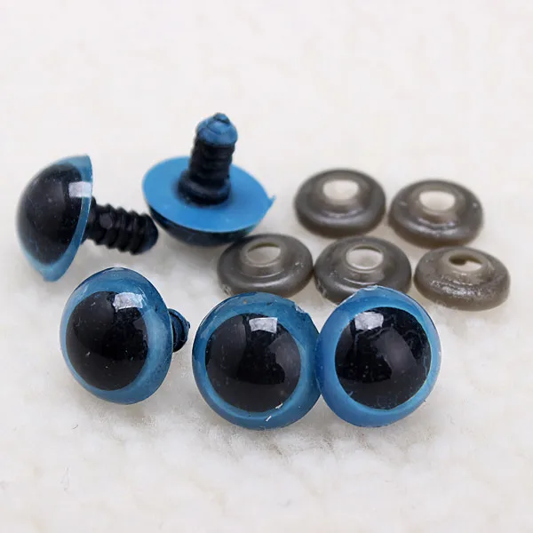 JIMITU 5pcs 10 18mm Plastic Dolls Safety Toy Eyes Eyeballs For Making