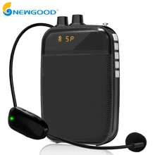 Беспроводной голосовой усилитель с микрофоном, мини портативный громкоговоритель для гида, учителя, речевой усилитель, микрофон, динамик, fm радио