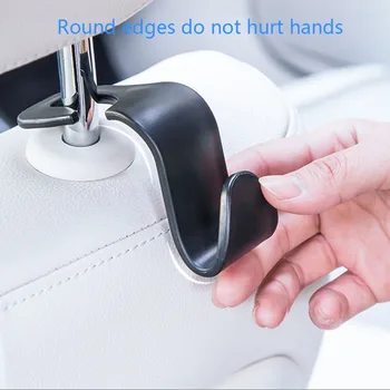 

Universal Car Seat Back Hook Hanger Bags Holder Headrest Mount Hook Storage Organizer Car Internal Accessories
