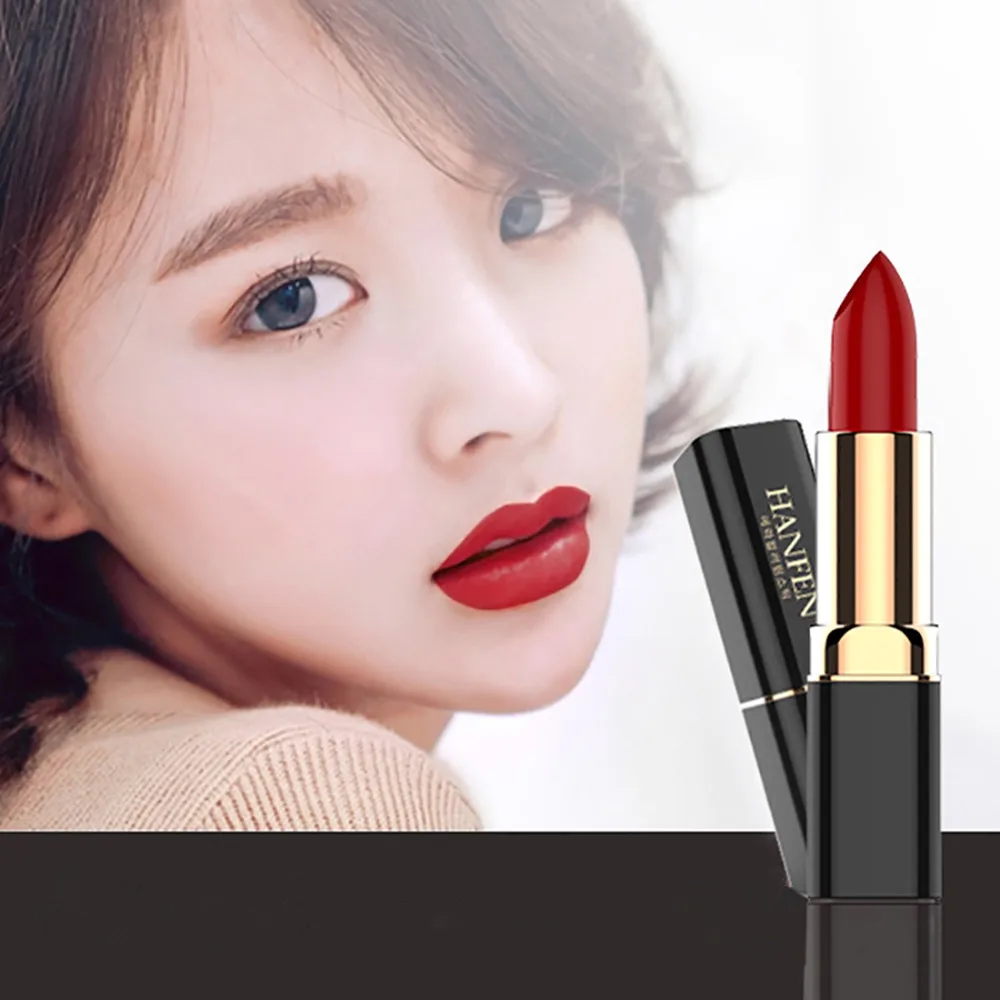 

6 Colors Lipstick Ms Bite the lip Makeup Long Lasting Beauty Multi-color optional Lip Care Moisturizing Lipstick Lip Gloss