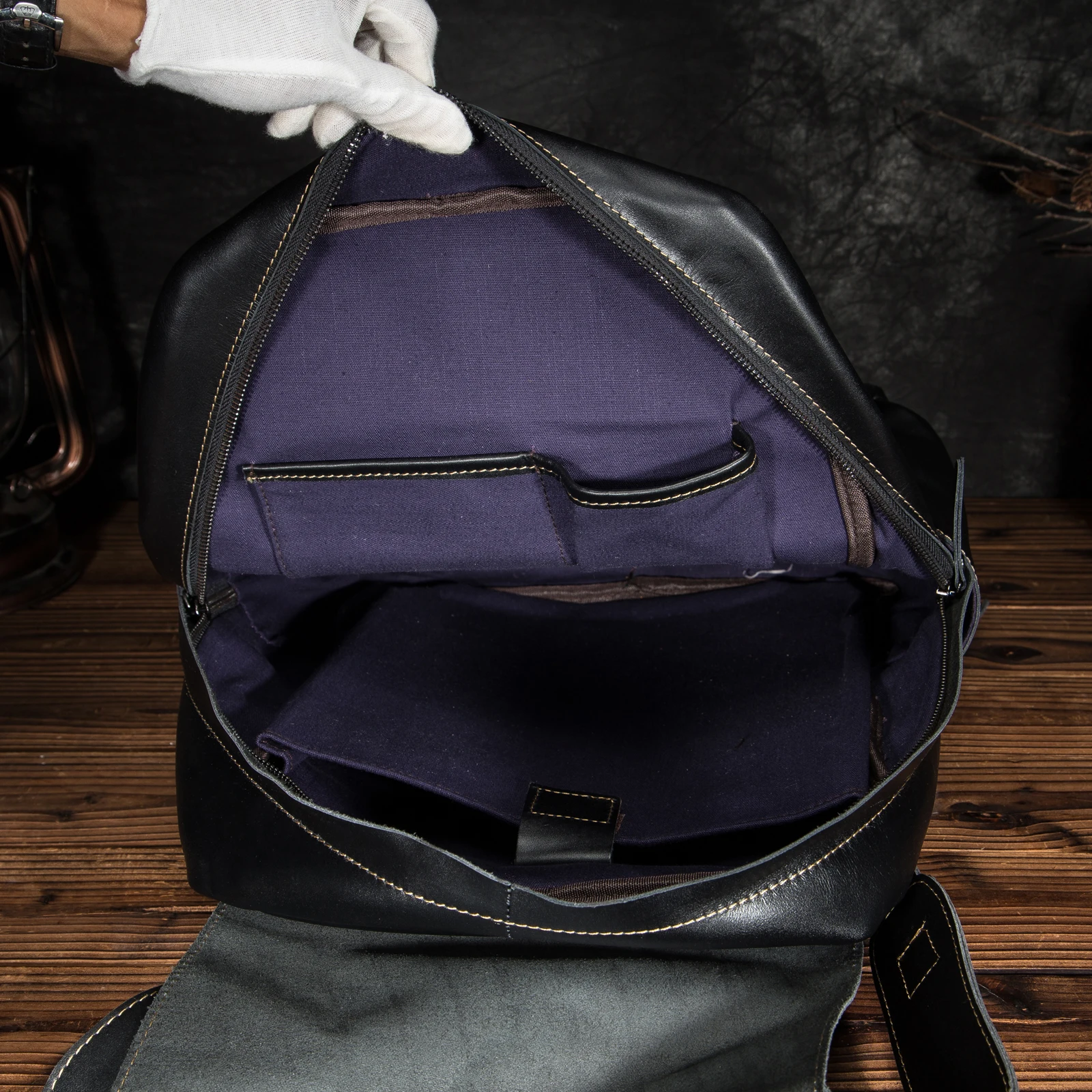 Кожаный сверхмощный дизайн мужской повседневный рюкзак для путешествий рюкзак модный рюкзак для колледжа школьная сумка для ноутбука 017