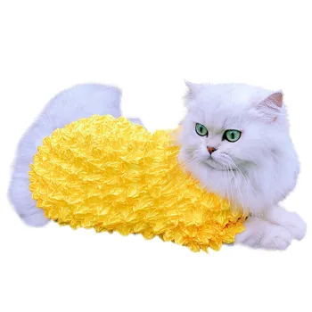 

Trsnser Dog Shirt Pet Cat Clothes Color Magic Shirt Full Universal Summer Thin Section Yellow Clothings For Dogs 19June4 P30