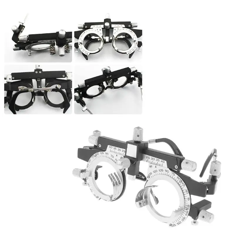 Best Optical Trail Lens Frame Glasses Titanium Alloy Universal Adjustable Accessories Optometry Ophthalmologist Test Frame