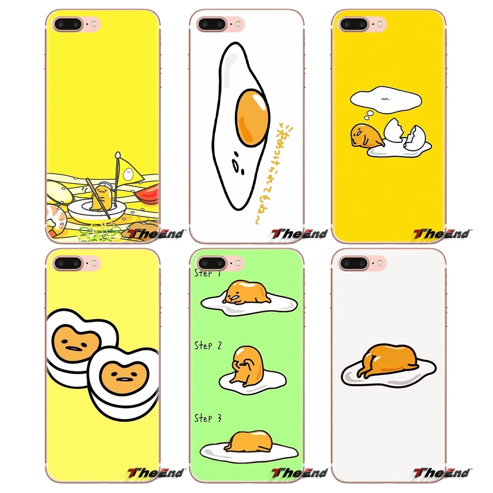 

Japanese cartoon Lazy Egg Gudetama For Huawei Mate Honor 4C 5C 5X 6X 7 7A 7C 8 9 10 8C 8X 20 Lite Pro Silicone Phone Cases Cover