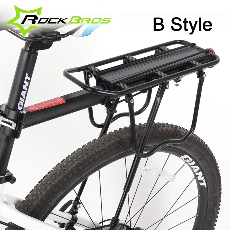 ROCKBROS 50kg Capacity Bike Rack Aluminum Alloy Bicycle Rack Luggage Cargo Rack MTB Road Bicycle