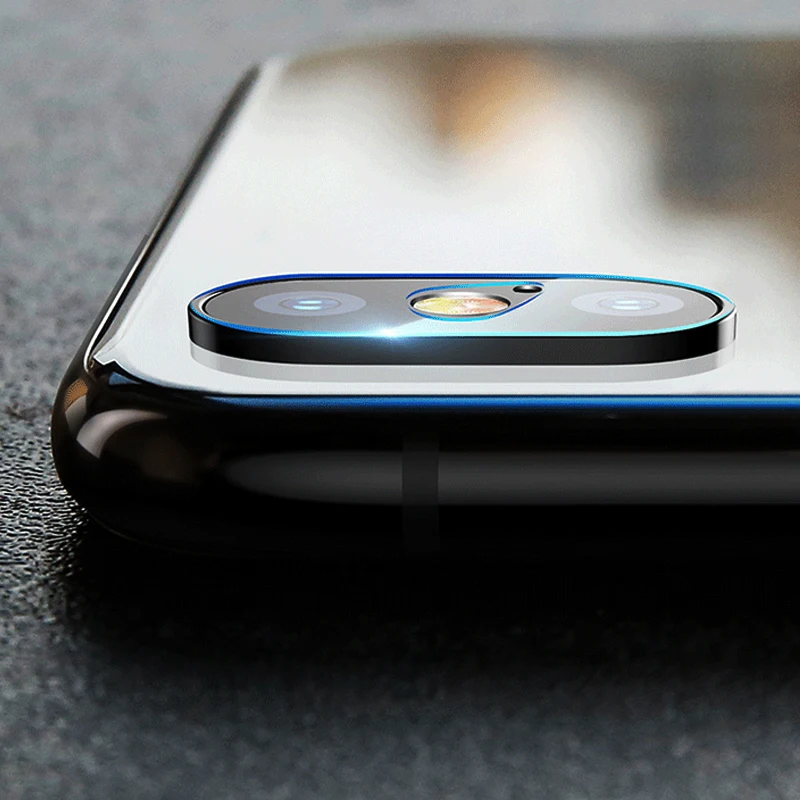 Sinzean 20 шт отверстие для камеры закаленное стекло для IPHONE XR/XS MAX/678 Plus/6 S ультра тонкая прозрачная задняя камера защитная пленка для экрана