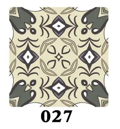 DP027 15 шт./компл. пол Плитки Диагональ стены Стикеры стол Кухня украшения Искусство панно Ванная комната Стекло полуобъем талии линии ПВХ DIY настенные наклейки - Цвет: DP027