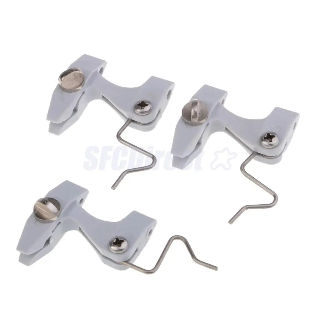 3pcs Clip Line Release Downrigger Outrigger Kite Power Grip Release Clips for Boat Kayak Fishing