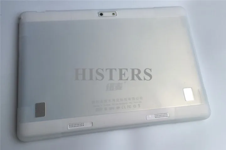 HISTERS Мягкий защитный чехол для 10,1 дюймов планшета Digma CITI 1508 4G силиконовый чехол противоударный чехол с подарком - Цвет: WHITE