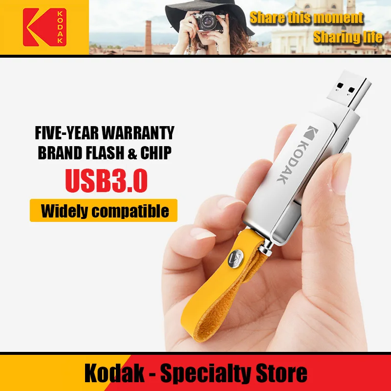 Kodak USB 3 1 K133 128gb usb flash font b drive b font 256gb mini Pen