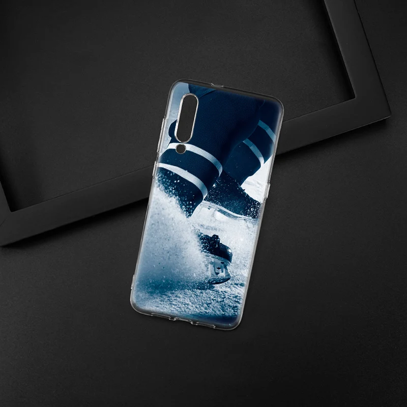 Силиконовый чехол I Love для хоккея с шайбой Xiaomi Pocophone F1 Mi 5X A1 6X A2 8 SE Lite Play Mix3 9 9SE 9T Pro CC9