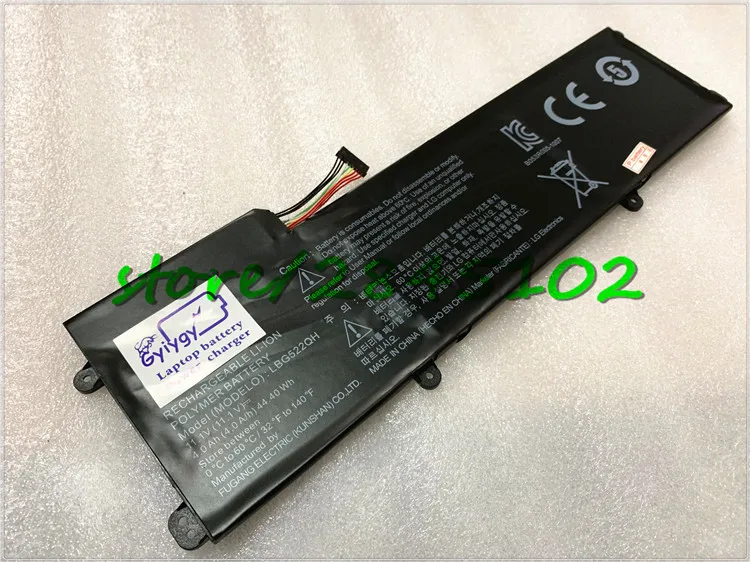 GYIYGY 11,1 V 44.4Wh LBG522QH Батарея для LG Z360 Z360-GH60K Full HD серия Ultrabook 4000 mAh ноутбук