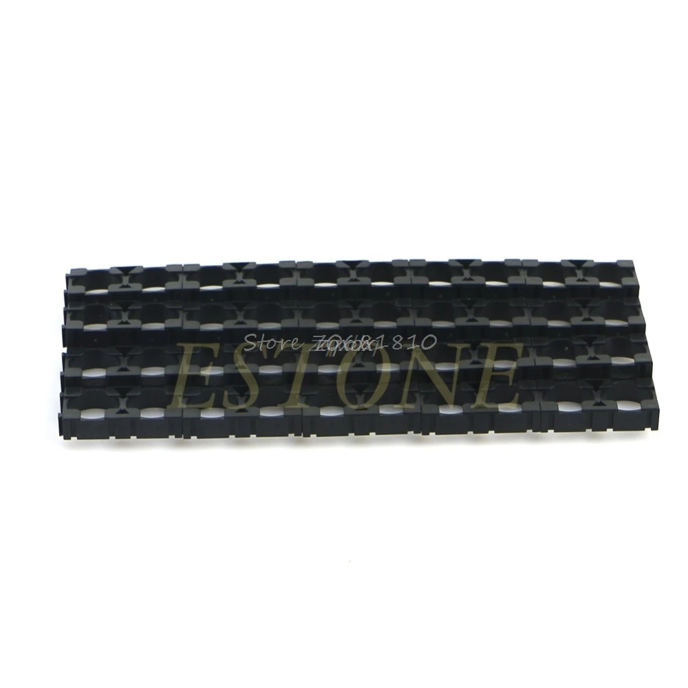 100PCS 18650 Battery Spacer Radiating Shell EV Pack Plastic Heat Holder Bracket