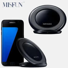 Universal Fast Charger Wireless Charger Pad Vertical Charging Dock Stand For Samsung Galaxy S7 Edge S6 Note 5 Iphone 5 6 T43