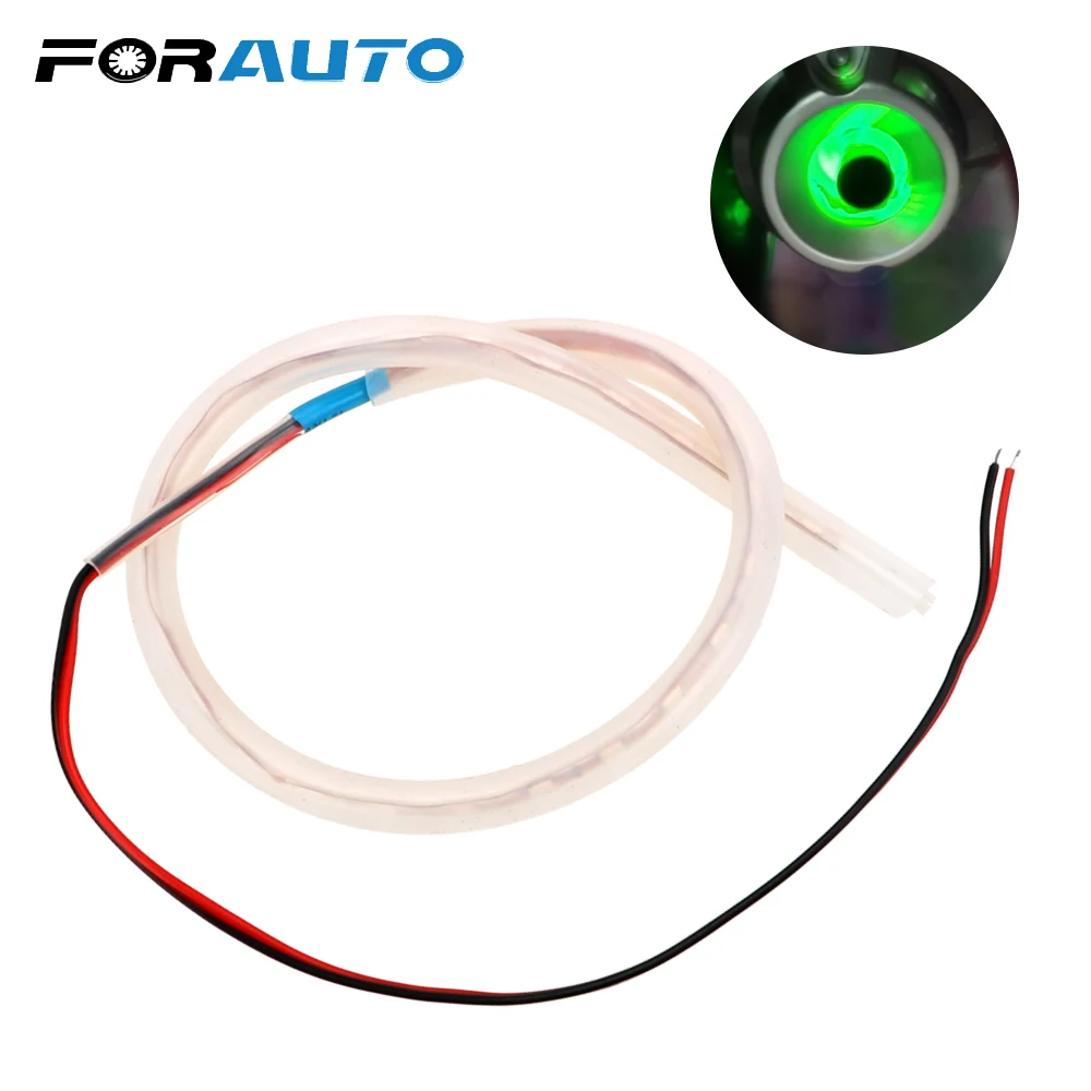 

FORAUTO 1Set LED Motorcycle Exhaust Pipe Lamp Warning Firing Scooter Refit Torching Thermostability Lights Moto Decorative Lamps