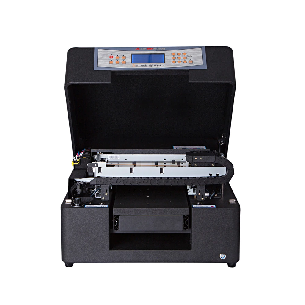 AR-LED Mini6 flatbed uv printer for PVC / Acrylic / Glass / wood / phone case pen / card / glof ball