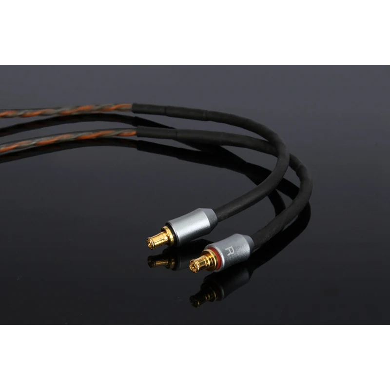 Earmax OCC посеребренный обновленный кабель для наушников 3,5 мм до A2DC HIFI аудио кабель провод для ATH-LS400/300/200/50/70E40/50/70
