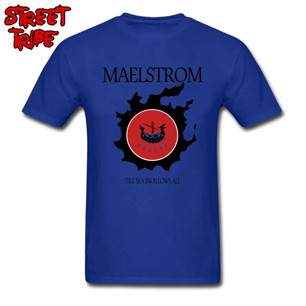 Tops Shirts FF XIV Maelstrom 24589 Summer Plain Gift Short Sleeve 100% Cotton Round Collar Adult T Shirts Gift Tee Shirt FF XIV Maelstrom 24589 blue