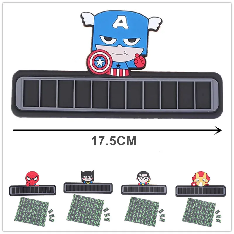 

Telephone Numbe In Car Mobile Phone Number Temporary Parking Card Luminous Plate Cards Auto Sticker Car Stop Parking Sign Notice