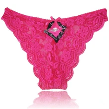 New Hot Cotton with Lace Side best quality Underwear Women sexy Thongs panties Casual Intimates female Briefs Cute Lingerie N852
