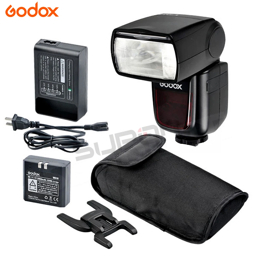 Godox V860II флэш-V860II-S ttl 2,4G GN60 вспышка для фотокамер Speedlite HSS 1/8000s 2000 mAh батарея Камера Вспышка Speedlite вспышка триггера для sony+ подарочный набор