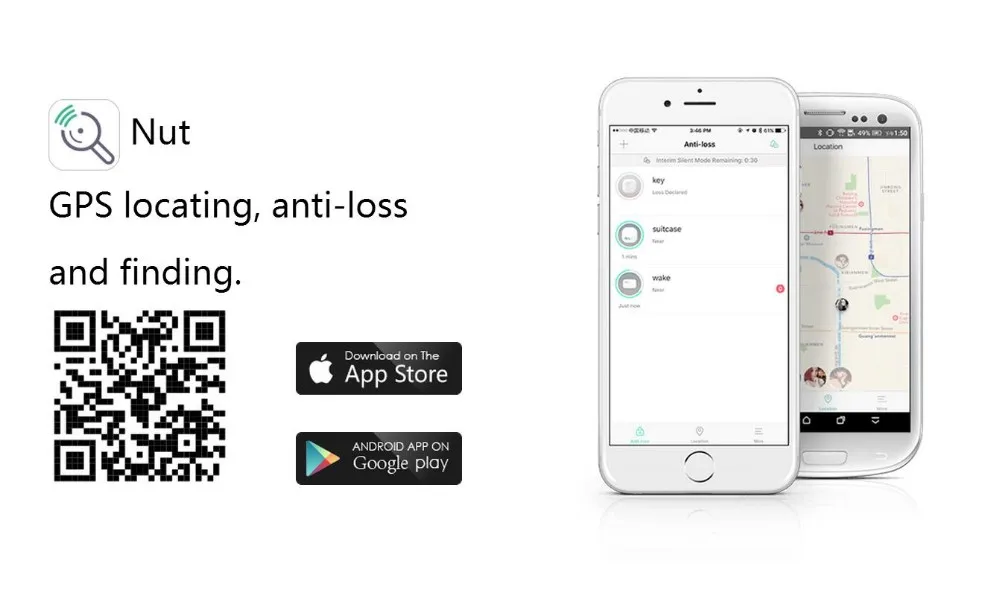 Nut Mini 3, умный искатель, Bluetooth, iTag, трекер, локатор для домашних животных, умный телефон, искатель, анти-потеря, напоминание, для кошелька, багажного ключа, искатель