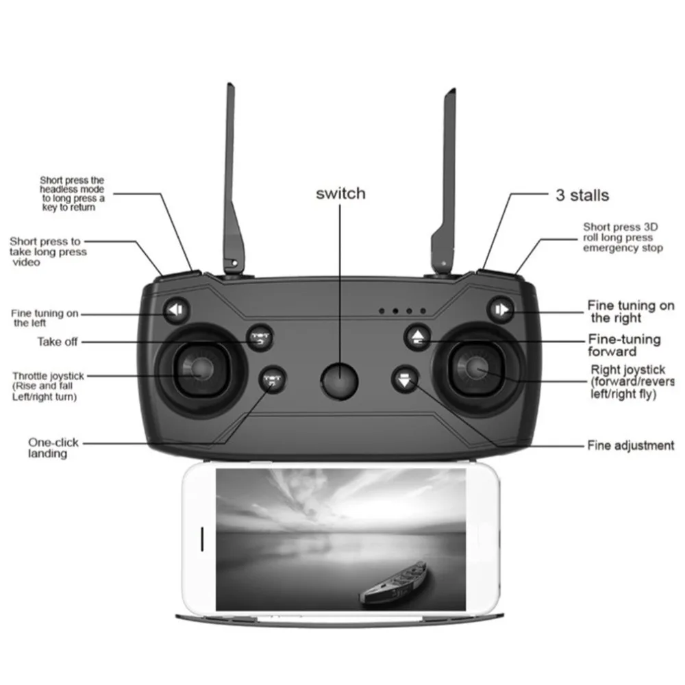 X12 4CH RC складной Дрон с камерой 720P HD мини Квадрокоптер удержание высоты с Wifi камерой Безголовый режим 3D флип