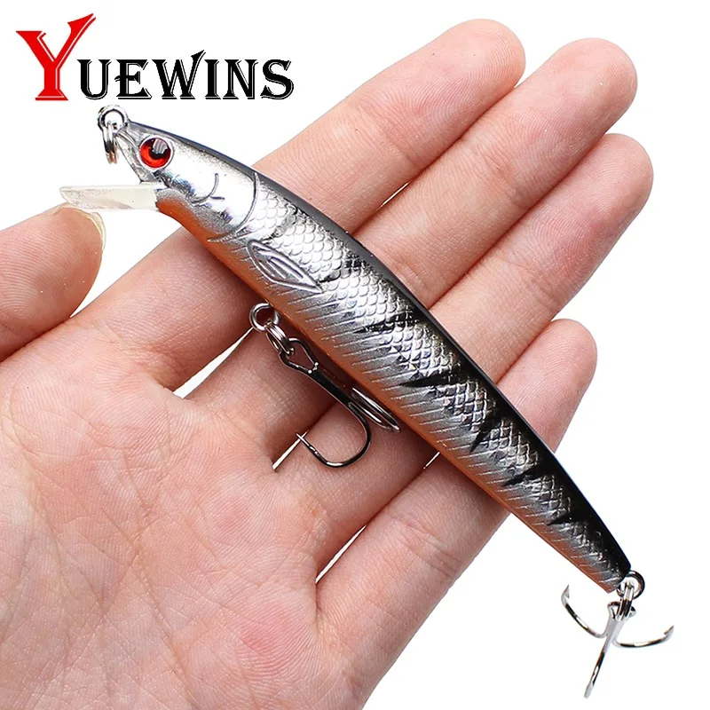 Yuewins 9.5 سنتيمتر 9g طعم سنارة صيد Crankbait الطعم الثابت ضيق المتذبذب Jerkbait 8 ألوان العائمة الأسماك Swimbait Pesca QA165A Yuewins 9.5 سنتيمتر 9g طعم سنارة صيد Crankbait الطعم الثابت ضيق المتذبذب Jerkbait 8 ألوان العائمة الأسماك Swimbait Pesca QA165A