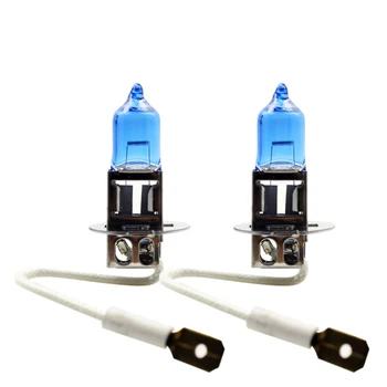 2 x H3 PK22S 5000K 55W Super White HOD Halogen Lamps CrystalVision Ultra Upgrade Headlight Bulbs
2 x H3 PK22S 5000K 55W Super White HOD Halogen Lamps CrystalVision Ultra Upgrade Headlight Bulbs