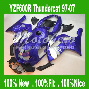

Fairing for YAMAHA YZF600R Thundercat 1997-2007 YZF600R 96-07 YZF 600R 97 98 99 00 01 02 03 04 05 06 07 fairings blue white ABS