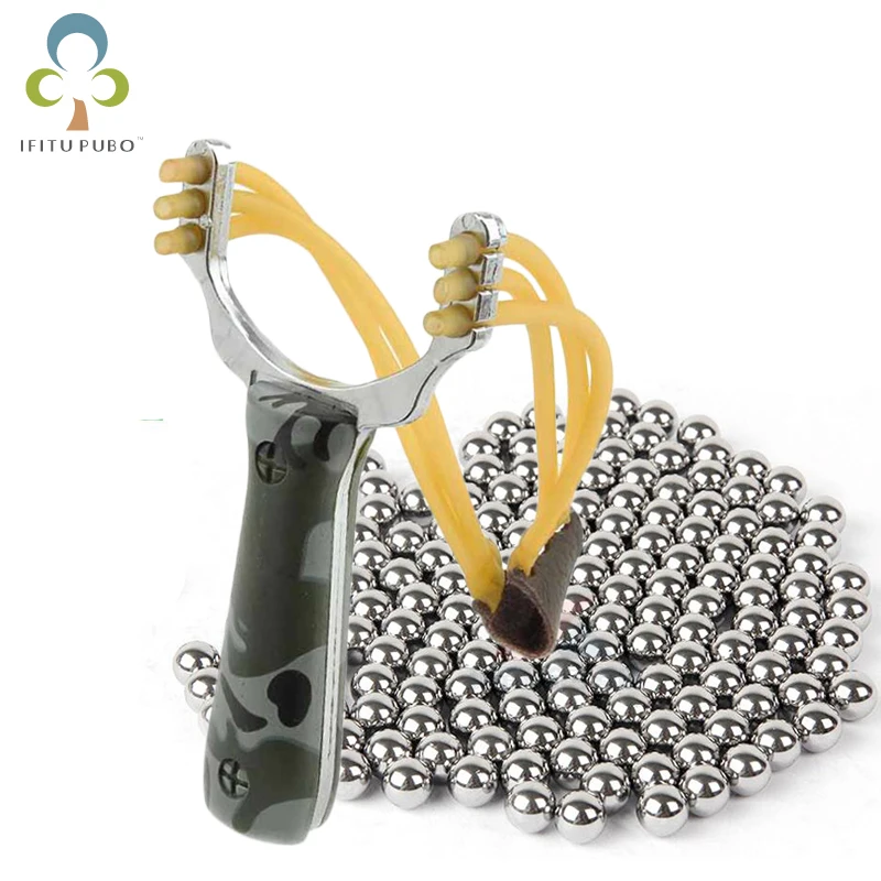 Slingshot & Steel Balls Sling shot Aluminium Alloy Catapult Slingshot