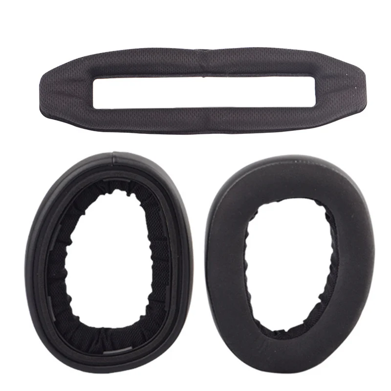 ABDO Replacement Earpads Ear pads Foam Cushions Cover for Sennheiser GSP 600 500 550 300 301 302 303 350 Gaming Headphones