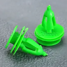 50Pcs Car Door Panel Trim Clips Fasteners 8mm Dia Hole Fender Bumper Retainer Plastic Rivet For