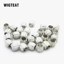 5 шт.-15 шт. вязанные крючком косички для волос косички дреды бусины кольца приблизительно 15 мм отверстие DIY аксессуары