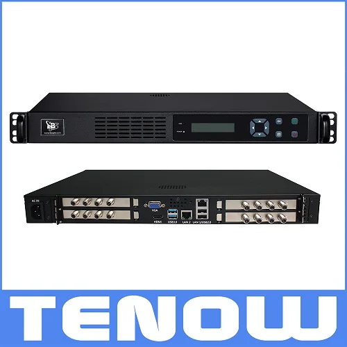 TBS2951 потоковый сервер для интернет-телевидения с 4xTBS6205 DVB-T2/T/C Quad ТВ тюнер карта pci-e