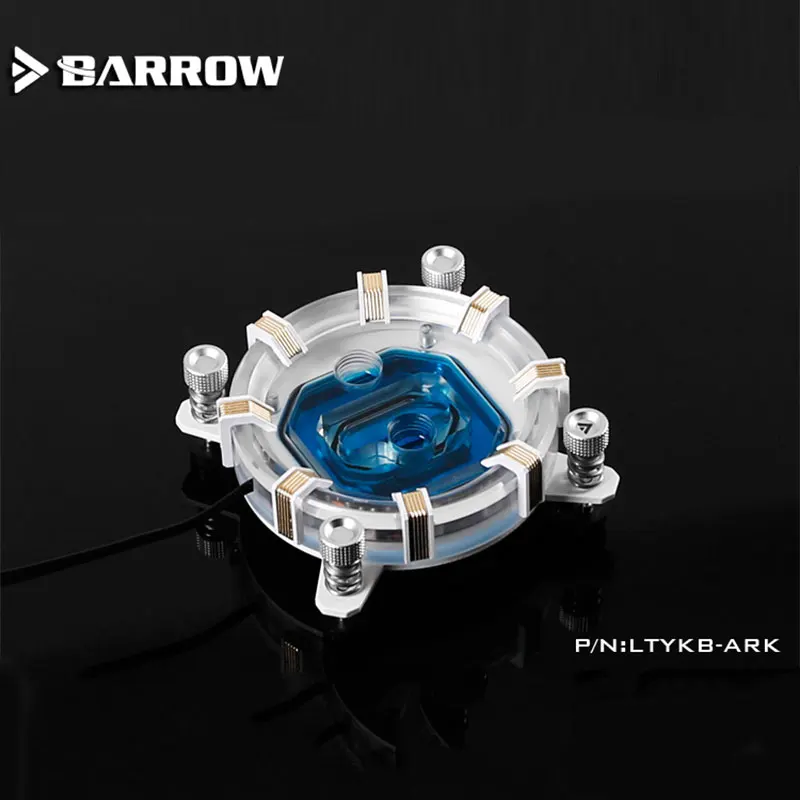 Barrow LTYKB ARK для Intel Socket LGA115x LRC RGB v2 Aurora Limited Edition CPU Waterblock 0 4 мм Microcutting Micro