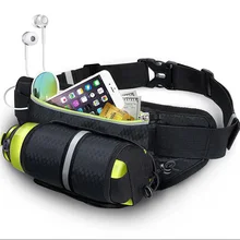 YUYU сумка на пояс для бега на открытом воздухе с держателем для воды, водонепроницаемая сумка для телефона, сумка на ремне для бега, женская спортивная сумка для занятий фитнесом