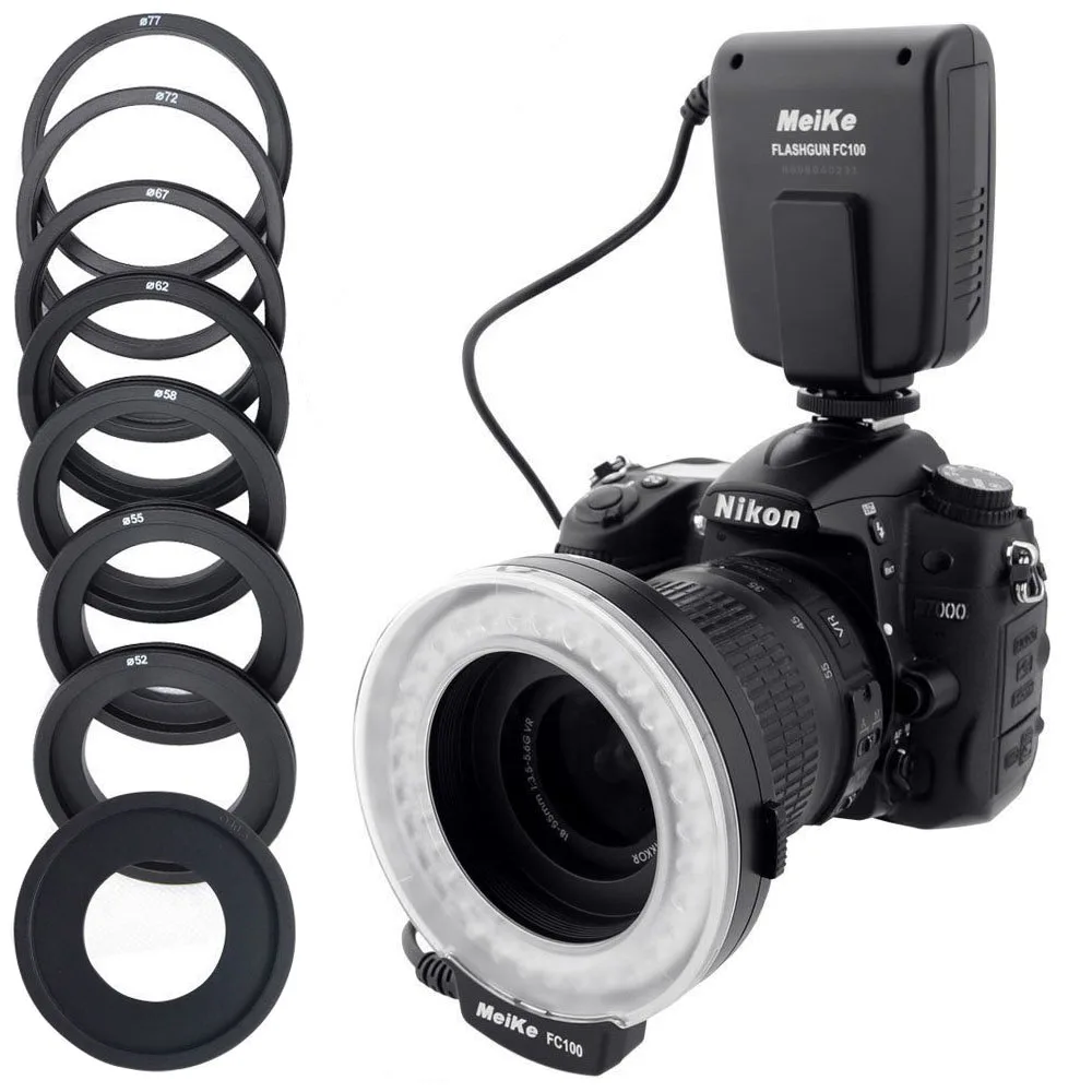 original fashion designer meike fc 100 led macro speedlite original fashion designer meike fc 100 led macro speedlite