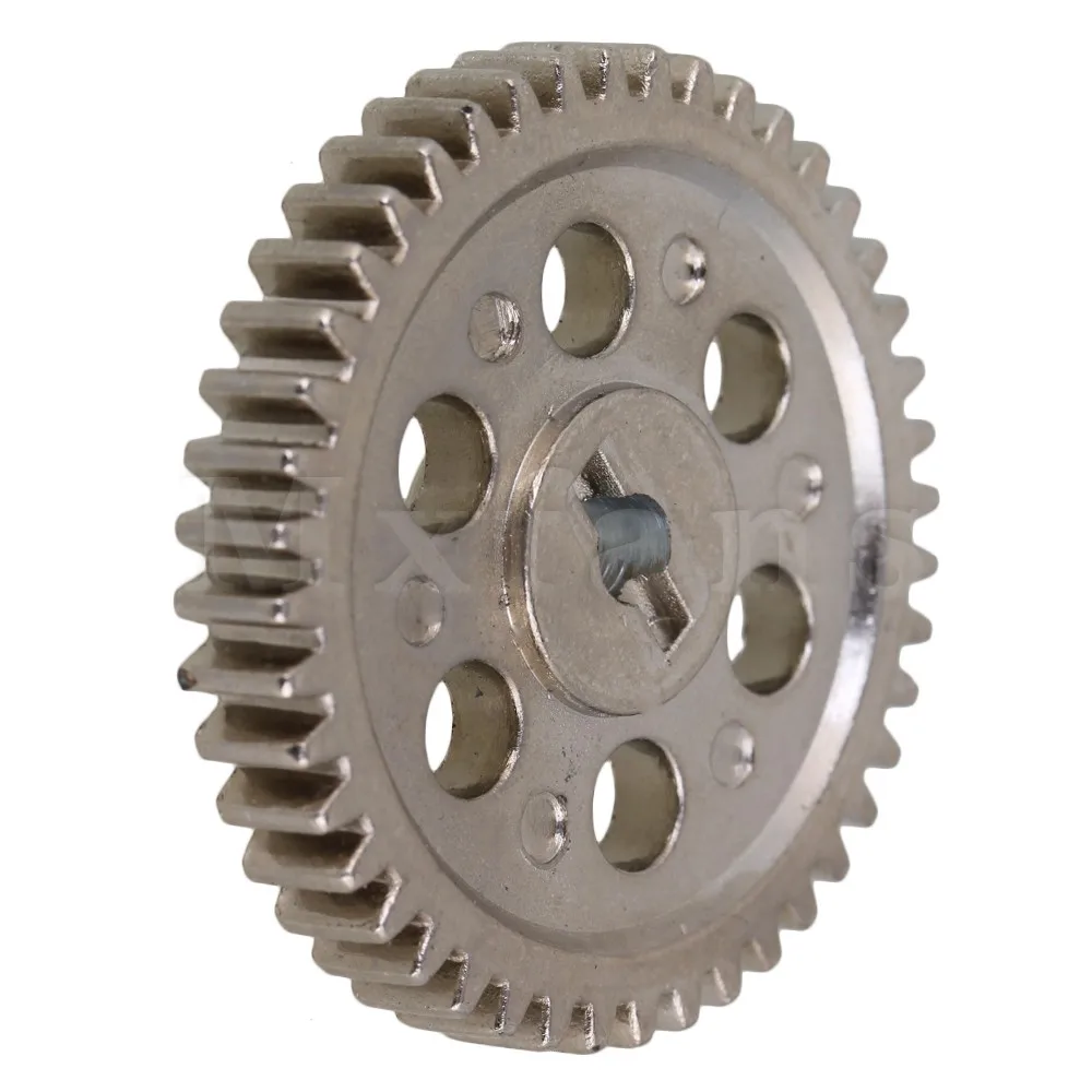 Mxfans 44T Steel Speed Drive Diff Main Gear для HSP RC 1:10 Модель автомобиля серебристый 05112|main gear|rc car gearrc