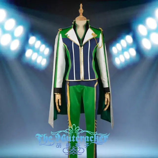 Ensemble Stars Meteor Group Takamine Midori Cosplay Costume Green School Uniform