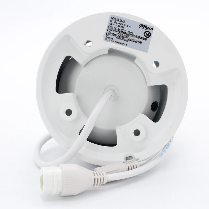 Dahua 6MP ip-камера экономичная ipc IPC-HDW4631C-A POE Встроенный микрофон ИК 30 м IP67 Сетевой интерфейс: RJ-45