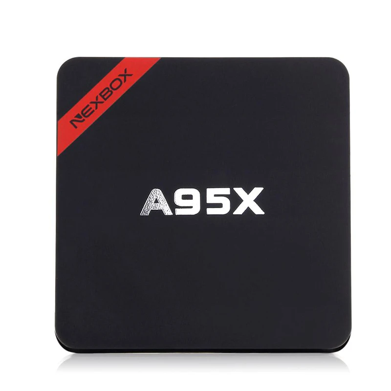 

NEXBOX A95X Android 7.1 TV Box Amlogic S905X Quad Core 1GB 8GB HD 4K H.265 2.4GHz WiFi Box Smart TV Box