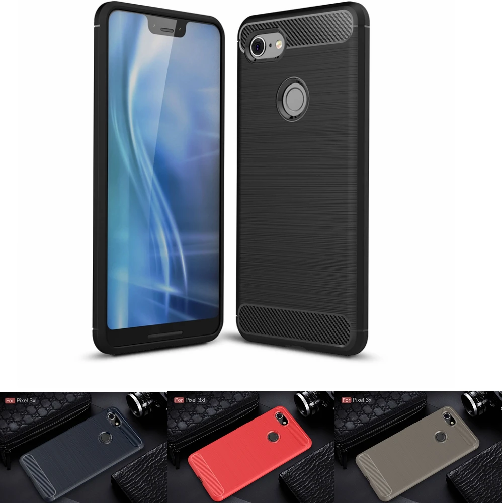 

Pixel 3 XL Case for Google Pixel 3 Thin Light Carbon Fiber Protector Back Case For Google Pixel 3 Lite Cover Pixel 3 XL Case