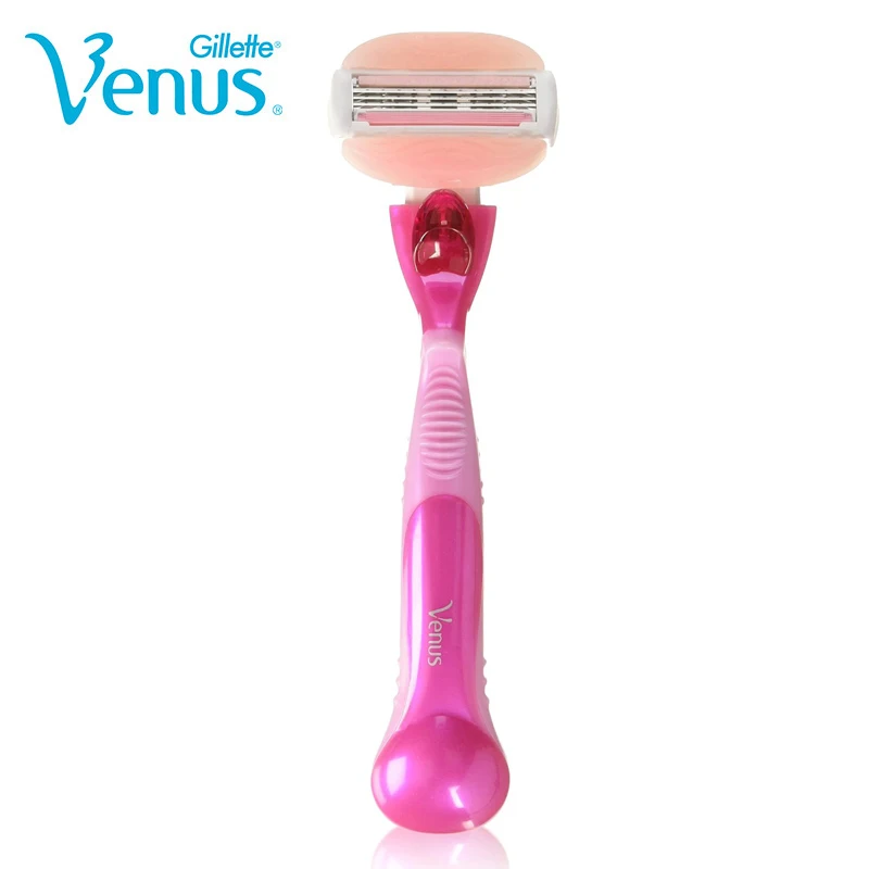 Jual Gillette Pisau Cukur Rambut Wajah Removel untuk Wanita Venus Breeze Pisau Cukur Wanita Pink Razor Mencukur Rambut Series 3 Buah Bungkus