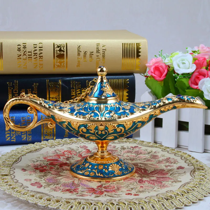 Лампа Aladdin размеров XL винтажное украшение для дома металлическое художественное