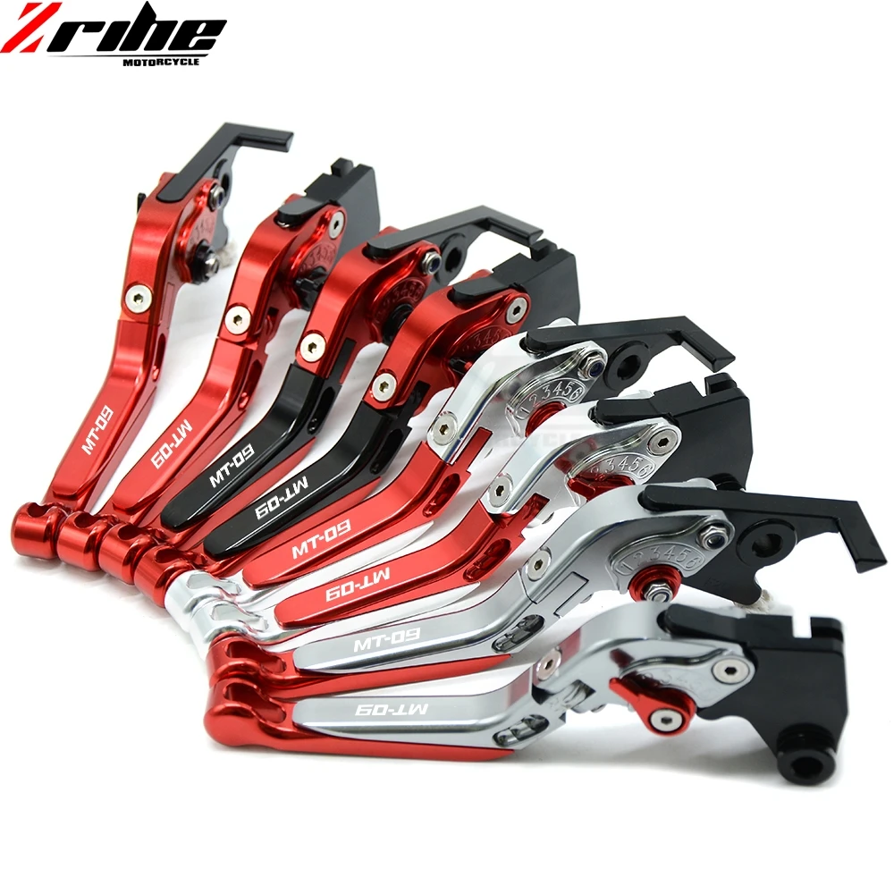 Multi-color combination Moto CNC Aluminum Folding Extendable Brake Clutch Lever For YAMAHA mt09 mt-09 2015 2016 2017 15 16 17 | Автомобили