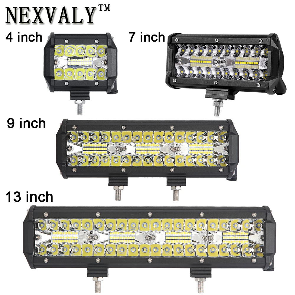 NEXVALY 60 Вт 120 Вт 150 Вт 180 Вт светодиодный свет работы Бар Для Трактор Лодка Off Road Наводнение пятно combo Луч 4x4 грузовик внедорожник ATV дальнего