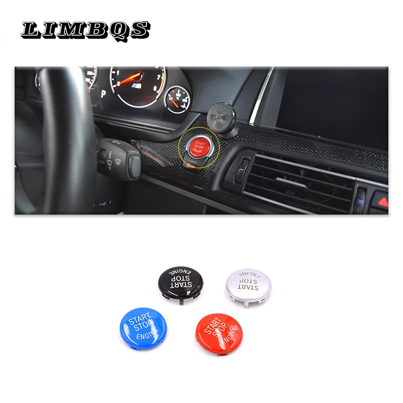 

Auto Cover LHD RHD Start Stop Engine Switch Button Replacement For BMW F10 F15 F25 F30 F48 E60 E70 E71 E90 E92 E93