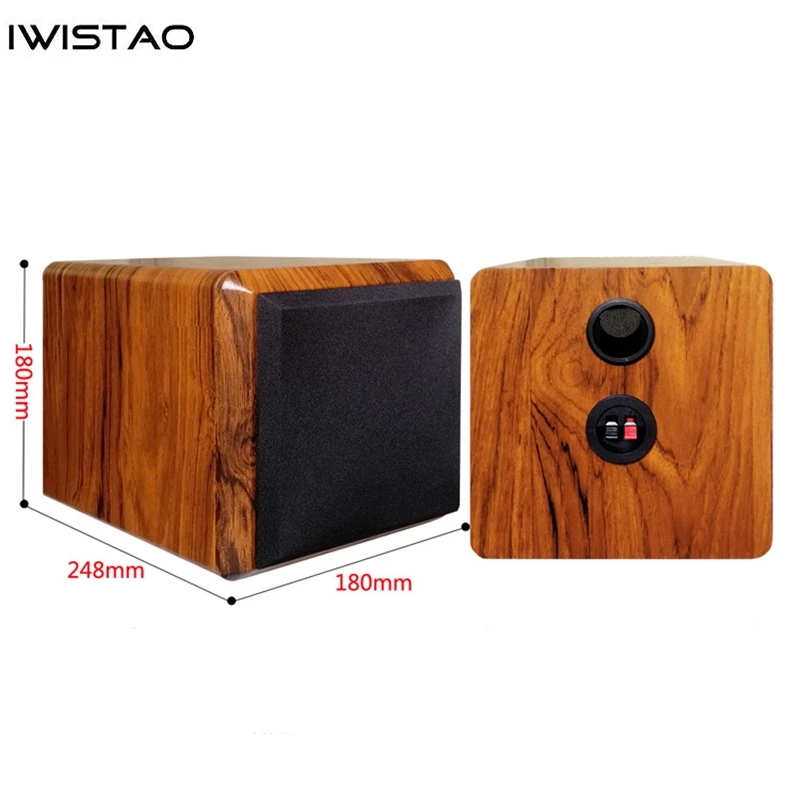 Alto-falante da Gama Polegadas de Madeira do Cerco Passivo do Orador Densidade da Placa do Mdf Completa de Iwistao para 4 Gabinete Vazio Alta Volume 4.8l Diy 15mm - Image 2