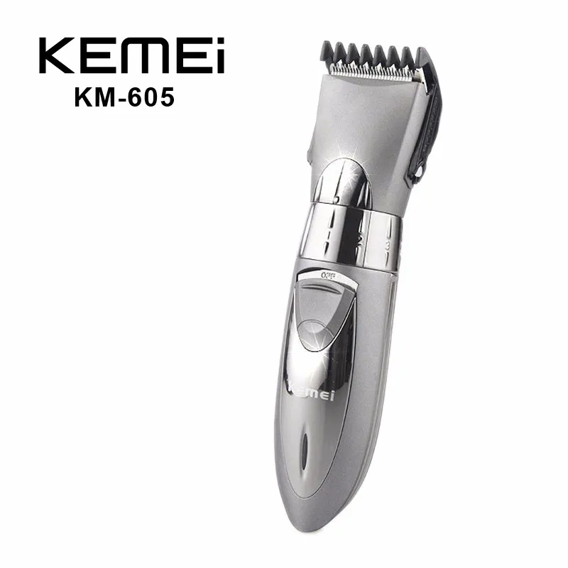 Машинка для стрижки волос Электрический триммер волос Инструменты для укладки волос станок для бритья стрижки бороды maquina де cortar cabelo kemei KM-605
